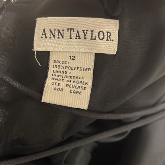 Ann Taylor Elegant Black Maxi Dress - Picture 6 of 6